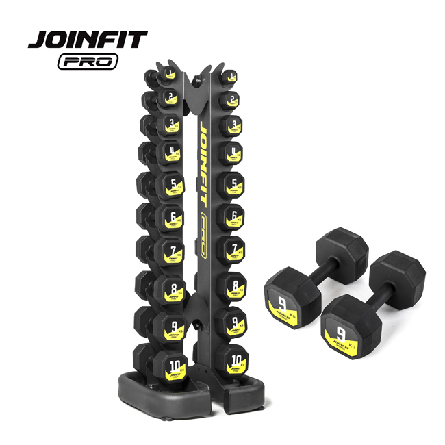 JOINFIT哑铃套装专业哑铃架十对装